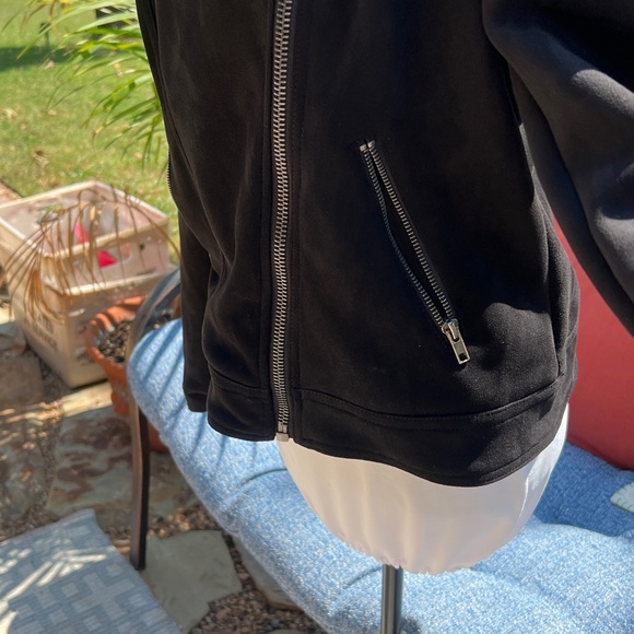 Philosophy | Black Faux Sued Moto Jacket… 399-Hanger - Picture 8 of 16